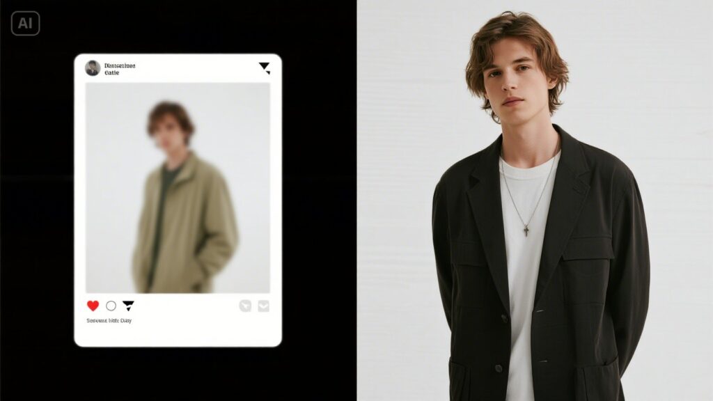 Smartphone showing a resale app marketplace