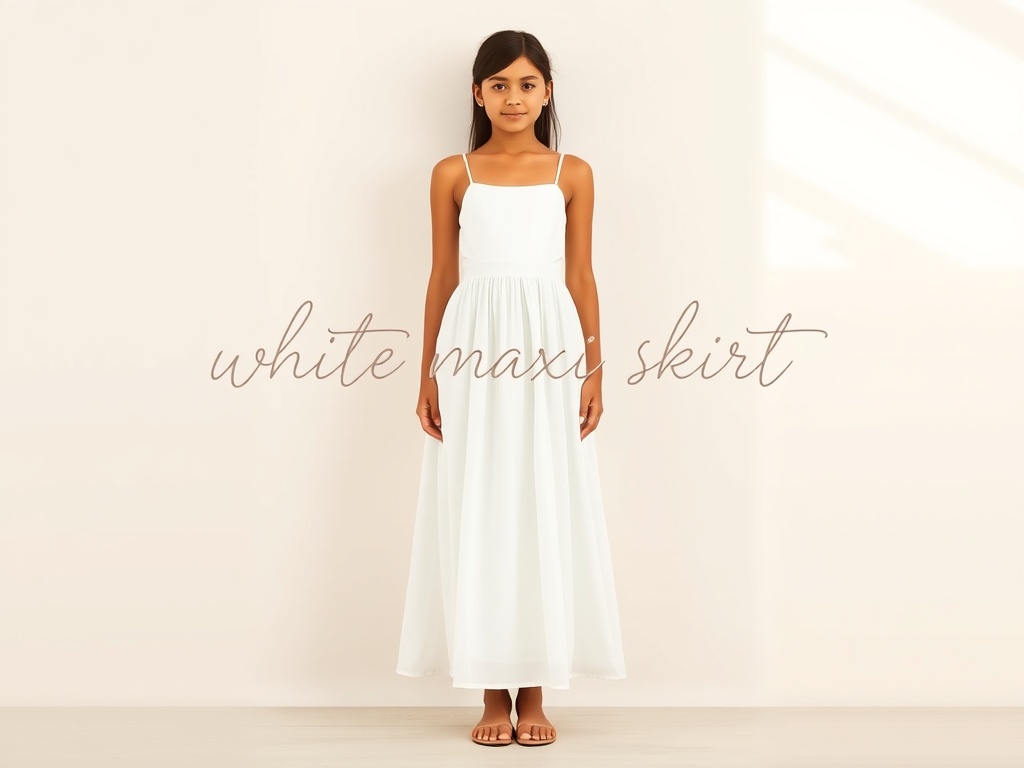 White Maxi Skirt: A Timeless and Elegant Fashion Staple That Complements Every Season and Occasion