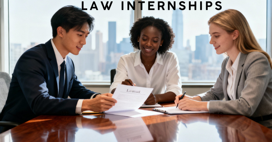Law Internships: All About Types of Law Internships, Eligibility Criteria, Areas of Legal Practice, Skills & Learning Outcomes, Career Benefits, And Much More