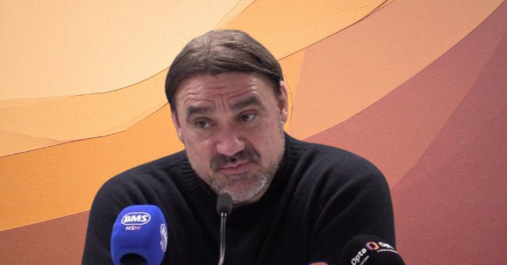 Manager speaking at a press conference