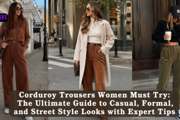 Corduroy Trousers for Women Must Try: The Ultimate Guide to Casual, Formal, and Street Style Looks with Expert Tips