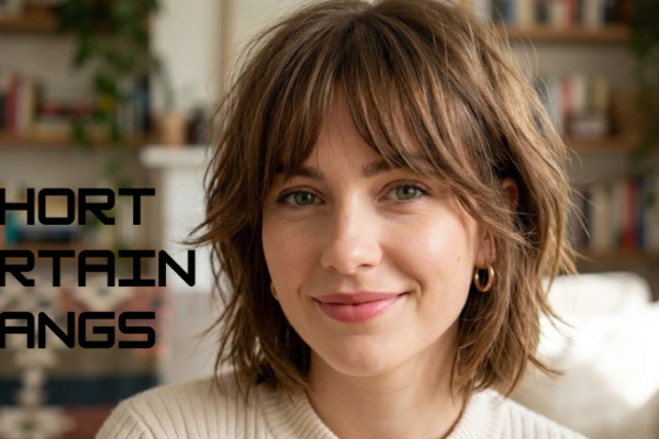 Short Curtain Bangs: 10 Stunning Styles, Face Shapes Guide, and Easy Styling Tips