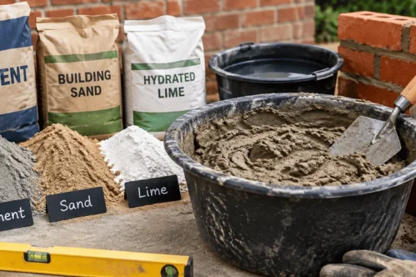 Mortar Mix Explained: A Complete Guide to UK Ratios for Bricklaying, Pointing and Period Walls